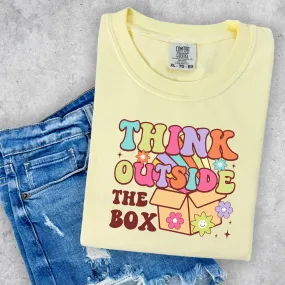 Think Outside of the Box Shirt Comfort Colors