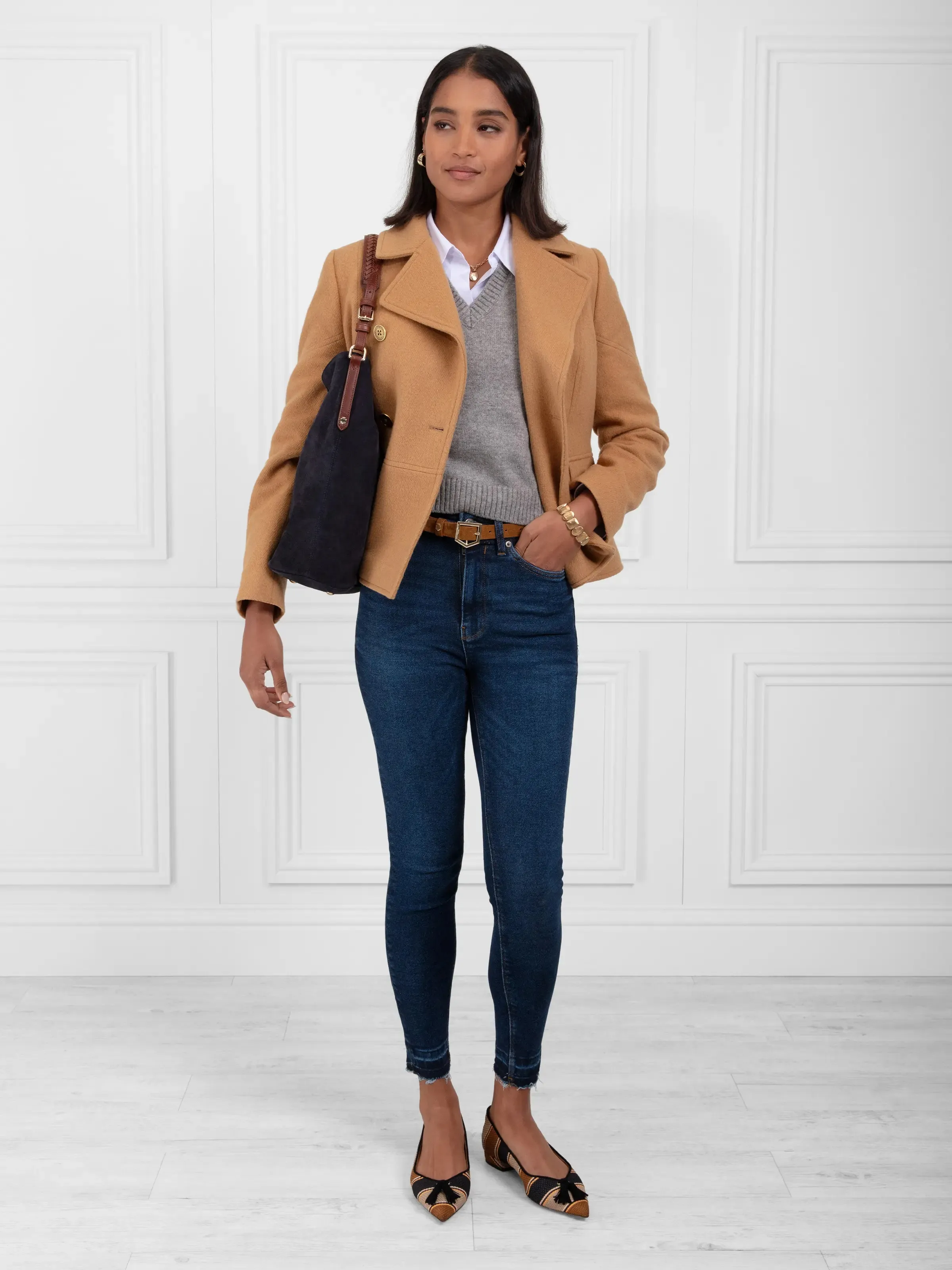 Victoria Jacket - Biscuit