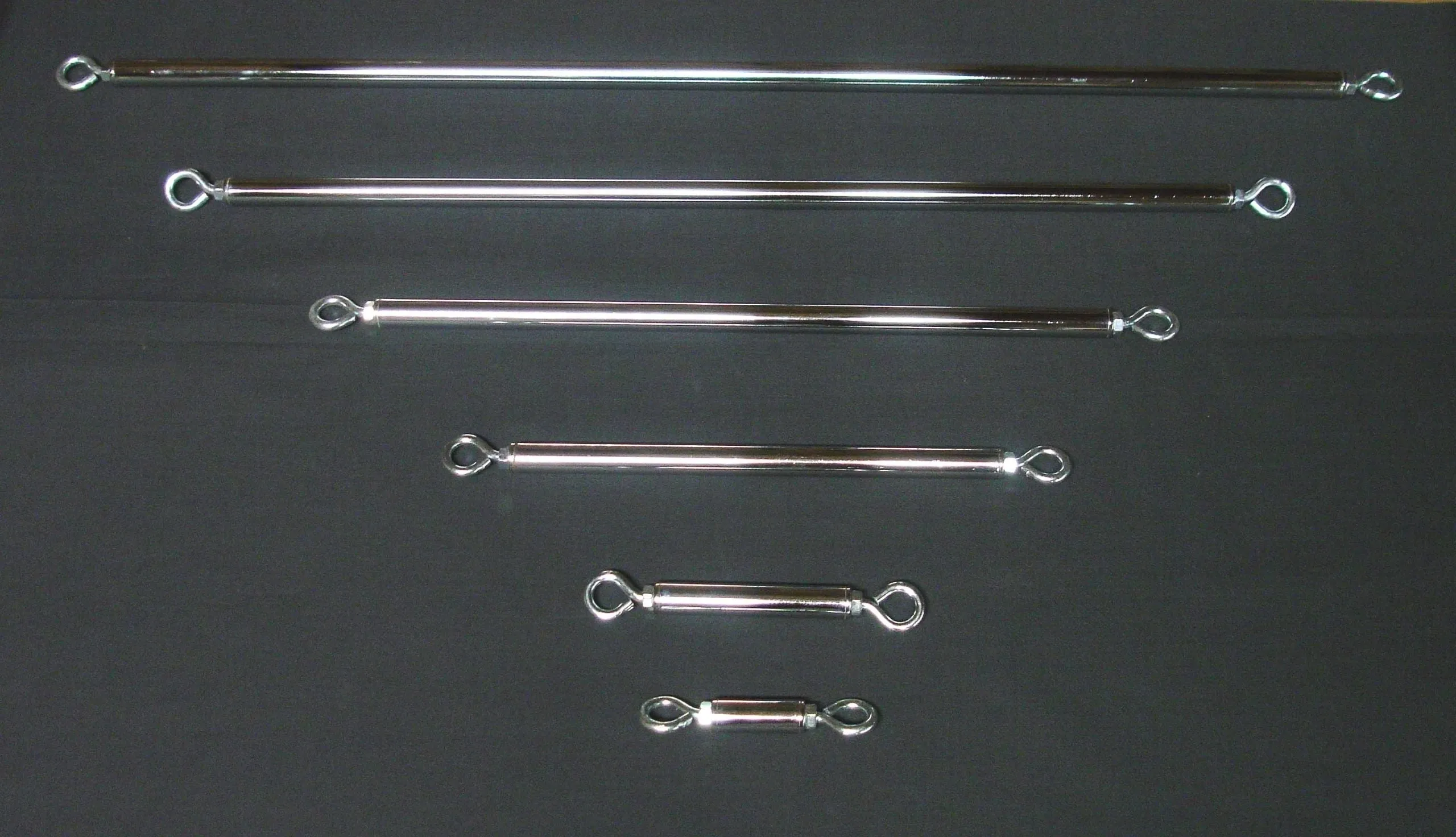 Wholesale Spreader Bars - Solid Straight with Eye Loops