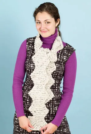 Zig Zag Remix Scarf (Knit) - Version 2